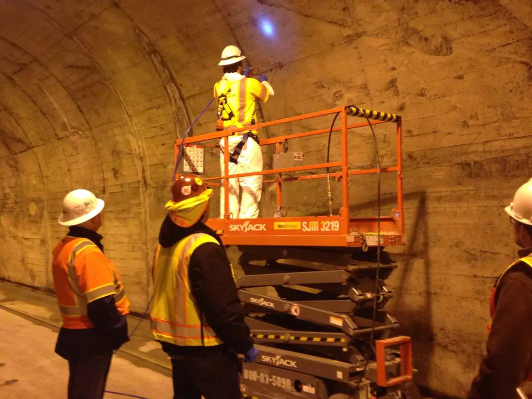 Baker-Barry Tunnel Freyssinet USA Project