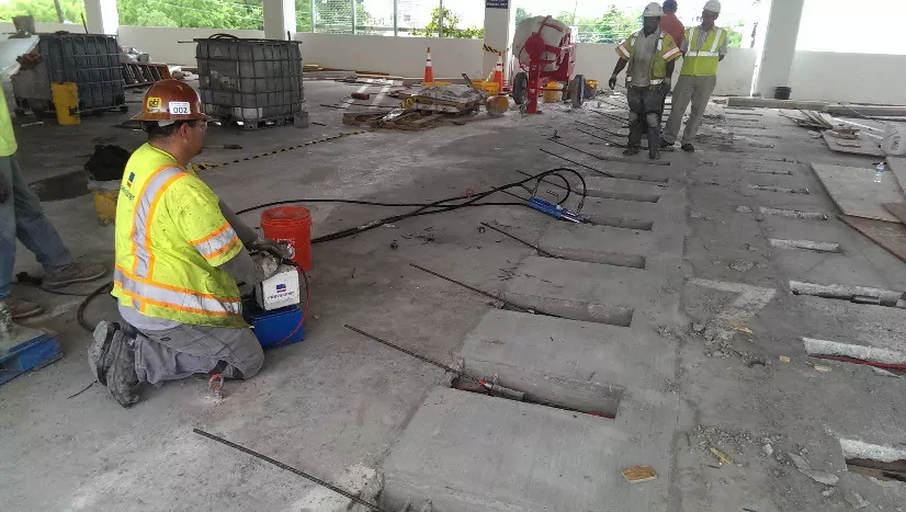 Freyssinet Conducts Repair Work at the Montgomery College Parking Garage Such as Expansion Joint Maintenance