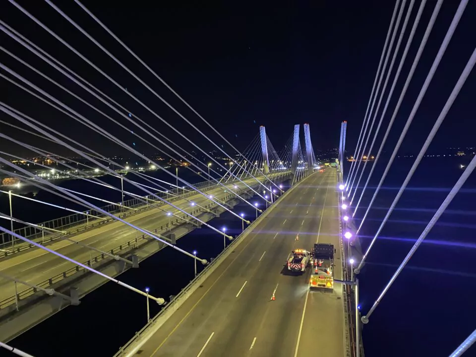 Stay Cable Bridge Goethals Bridge
