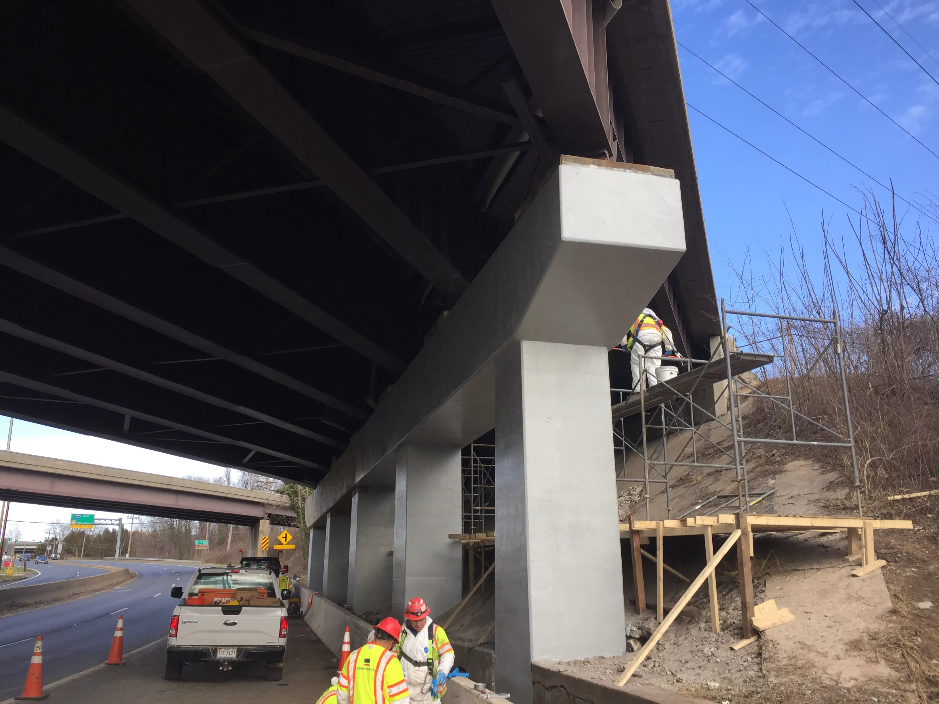 MDTA 895-18 Bridges - Concrete Restoration Project in Maryland Freyssinet
