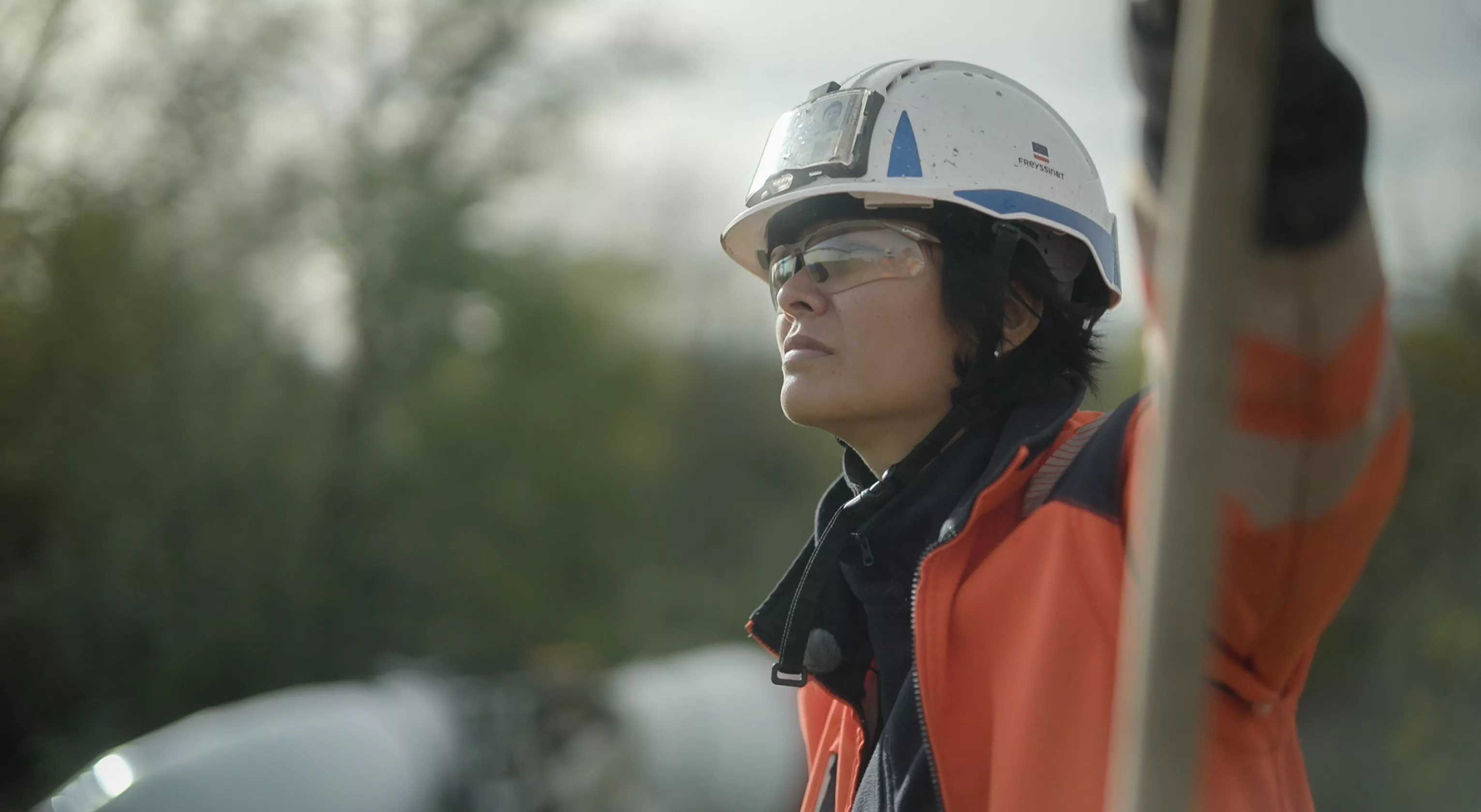 Females in Construction on Job Site