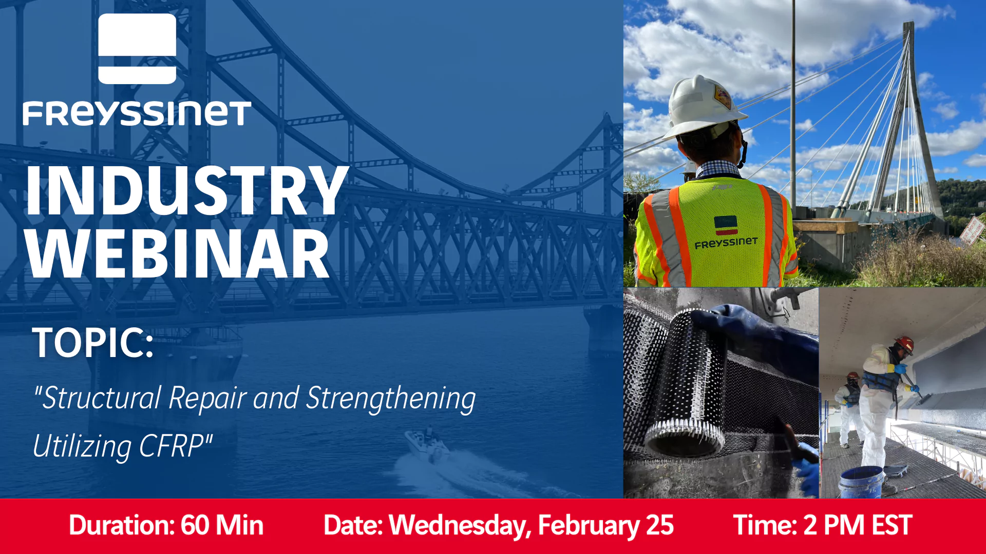 structural repair and strengthening utilizing CFRP Webinar - February 2026
