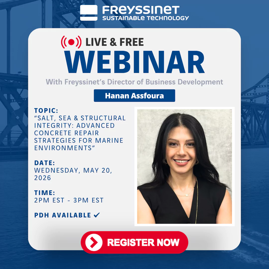 Live Webinar Instagram Post for Freyssinet, Inc. (1) - Hanan Assfoura May 2026 - Social Media Graphic