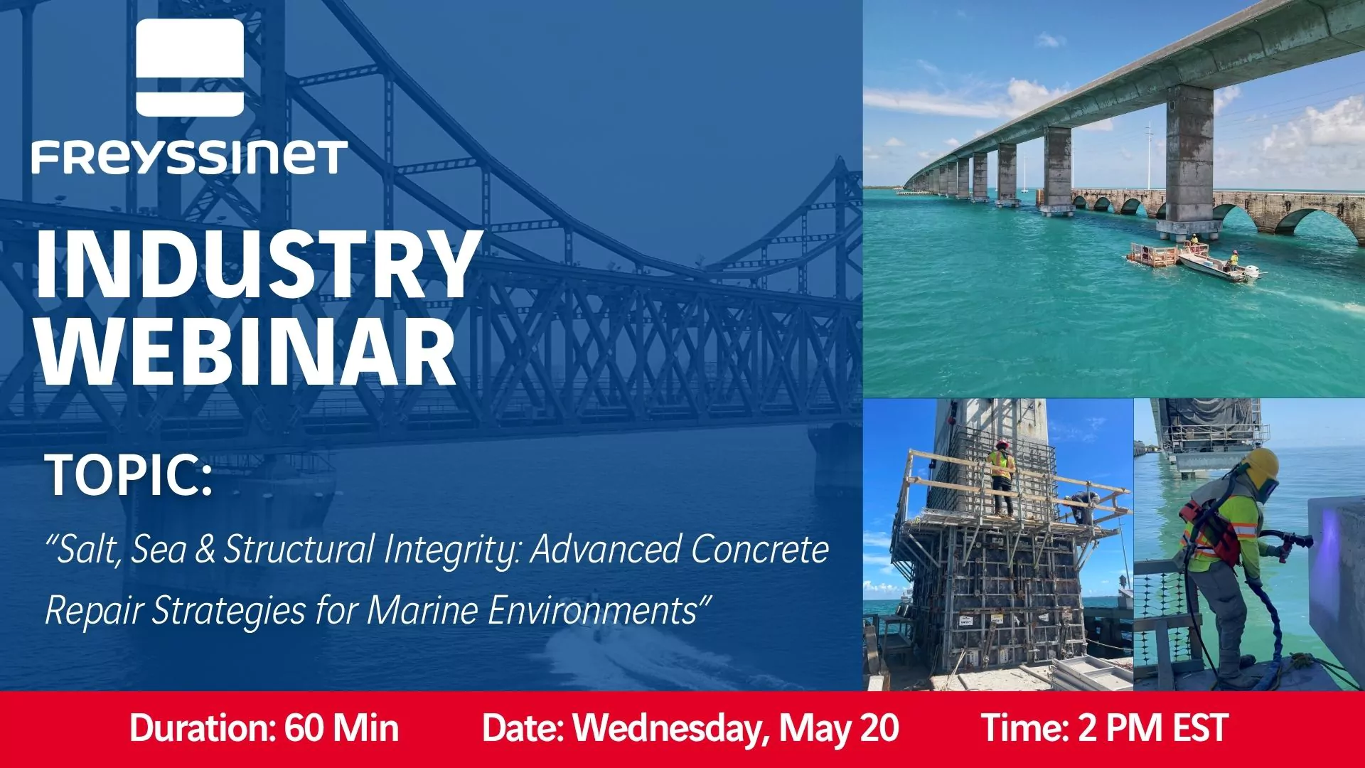 Salt, Sea & Structural Integrity Advanced Concrete Repair Strategies for Marine Environments - Freyssinet Webinar